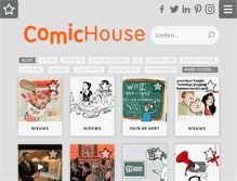 Tablet Screenshot of comichouse.nl